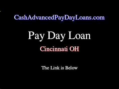 Payday Loans Cincinnati Ohio